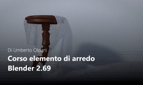 Corso elemento di arredo – Blender 2.6x