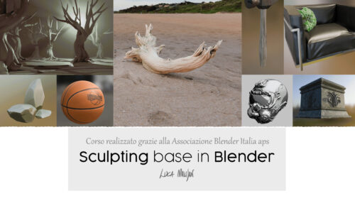 Sculpting base in Blender