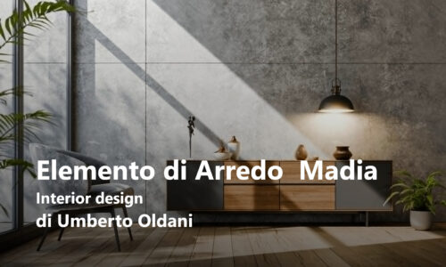 Interior Design – creazione di una madia + ambiente